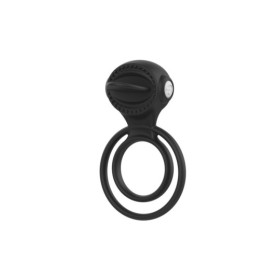 Anneau vibrant 1 seul mode de vibration très extensible noir 